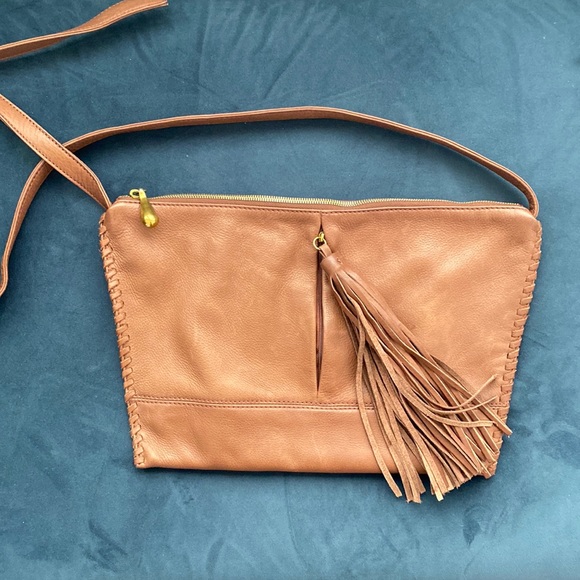 Authentic leather HOBO shoulder cross body bag - Picture 2 of 10